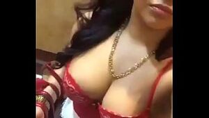 Sexy Big Boobs Ass Girl In Red