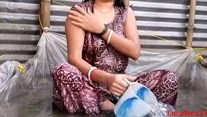 Desi bhabhi fuck outdoor in bathroom by friends Official Video By Localsex31